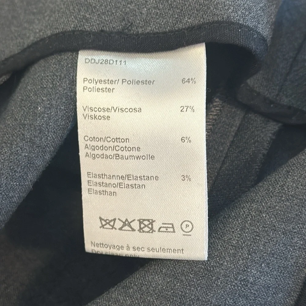 GERARD DAREL Pencil Skirt 40 Charcoal Gray NWOT